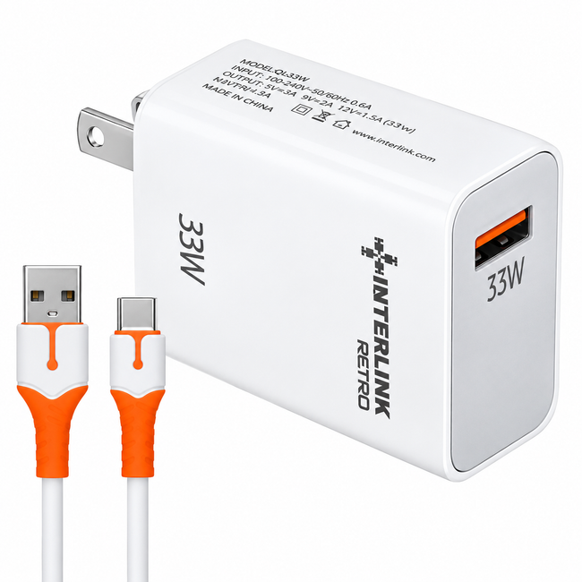 I-251 Retro 33W QC 3.0 Fast Charger