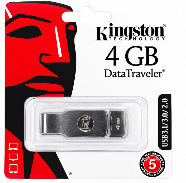 4GB USB Data Traveler