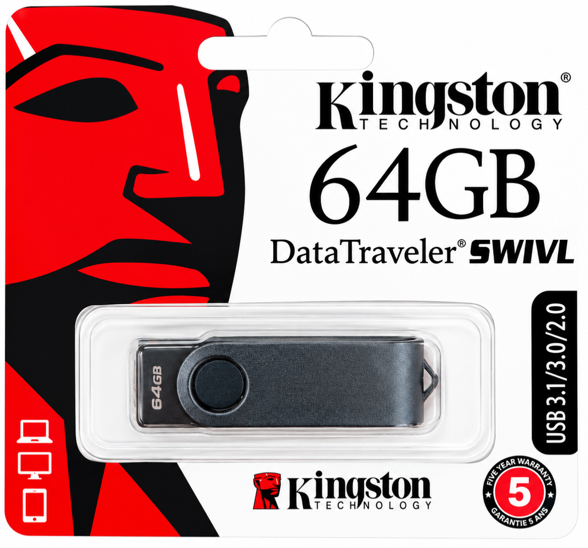 64GB USB Data Traveler