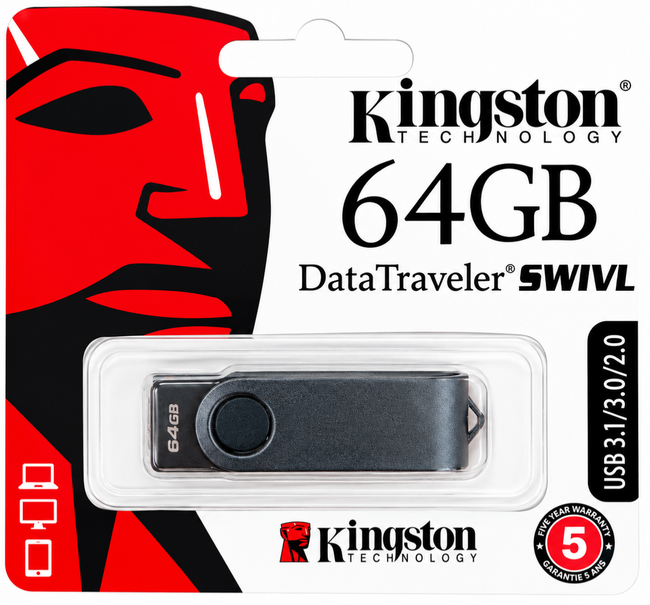 64GB USB Data Traveler