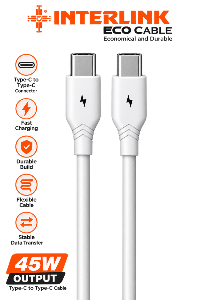 INTERLINK ECO CABLE -45W C to C