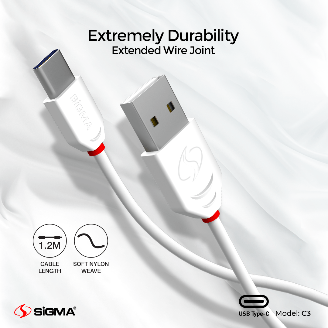 HIGH SPEED C3 CABLE 2.4A (Type-C)