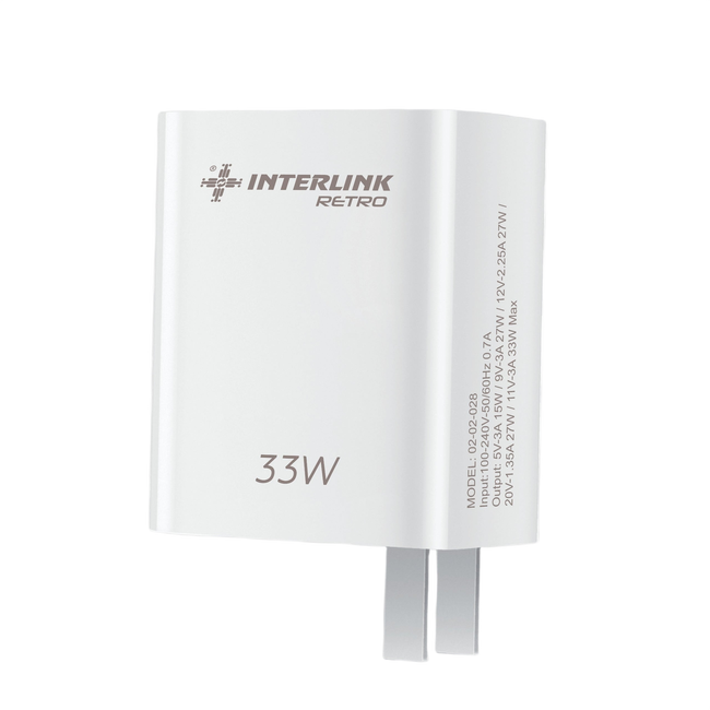 I-251 Retro 33W QC 3.0 Fast Charger